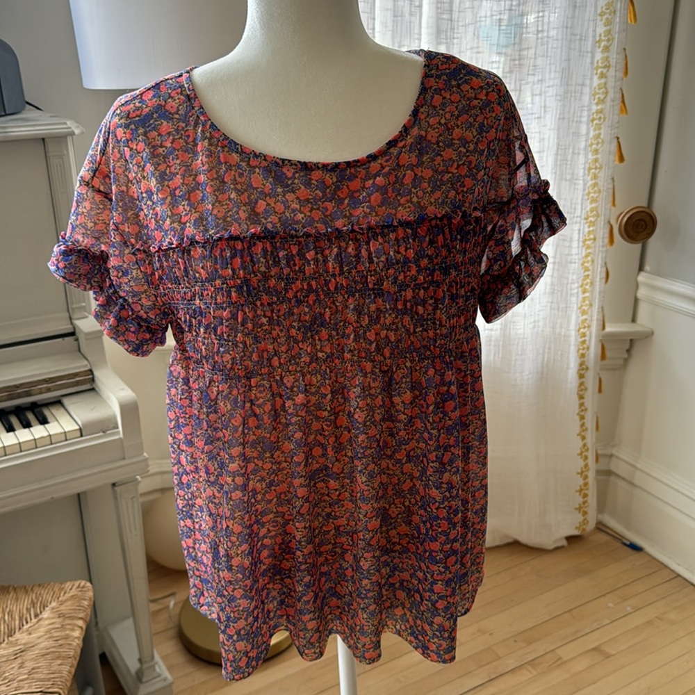 Beautiful Anthropologie Deletta shirt.